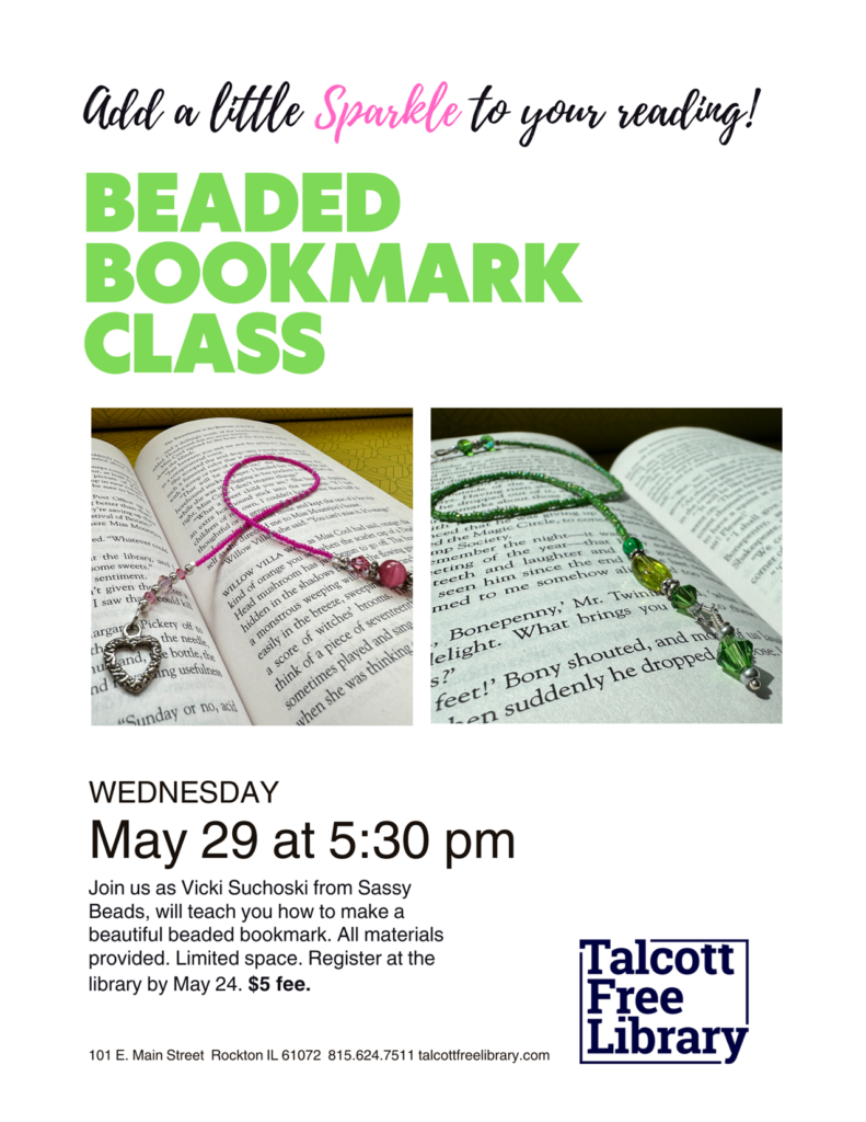 Beaded Book Mark Class