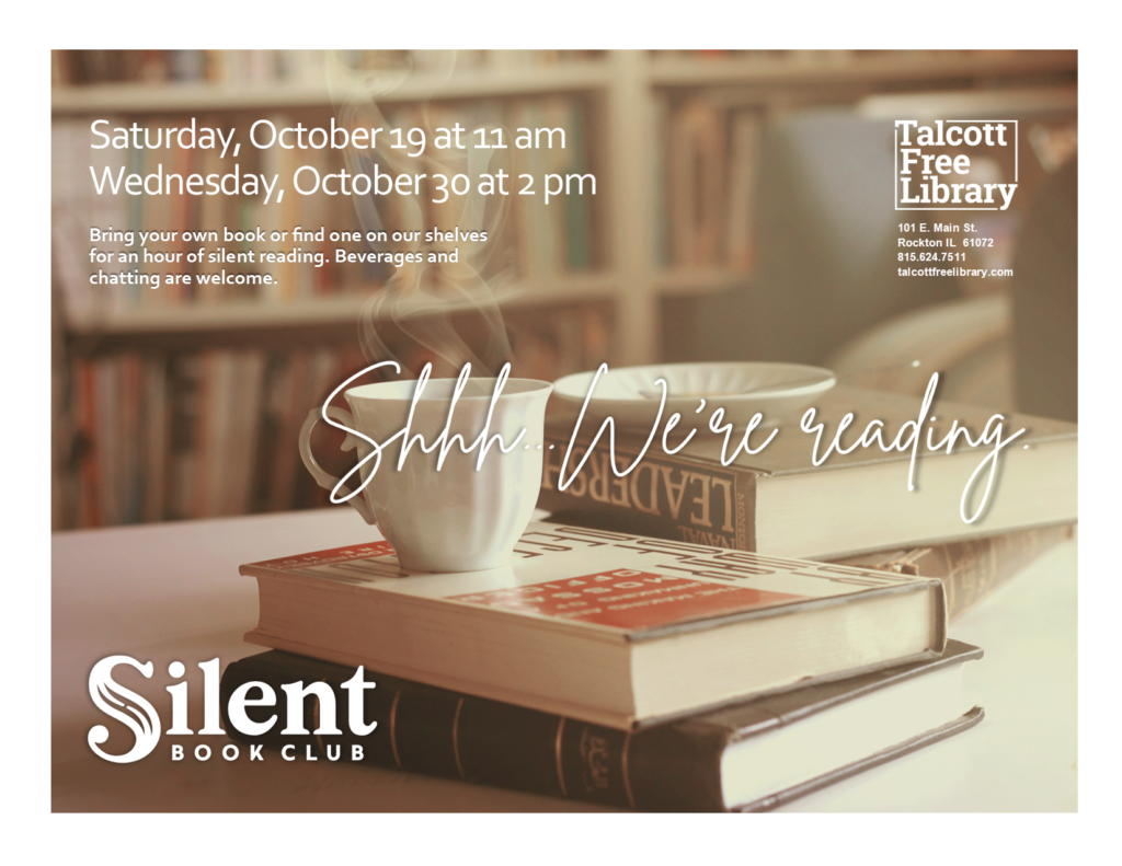 Silent Book club October 19