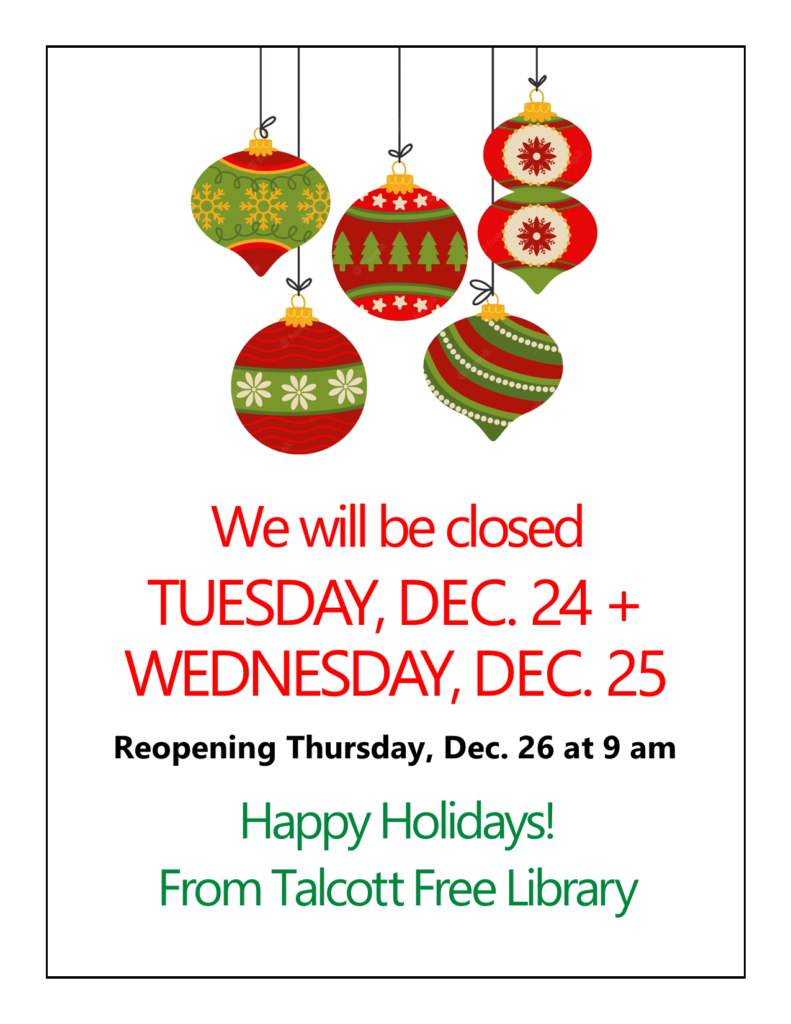 Holiday hours